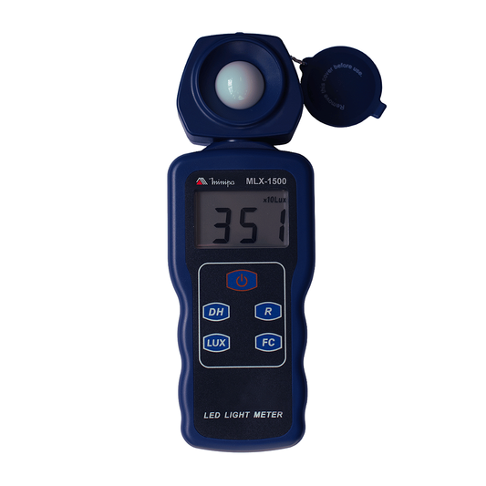 Luxímetro Digital LED Minipa MLX-1500 com Sensor 270°