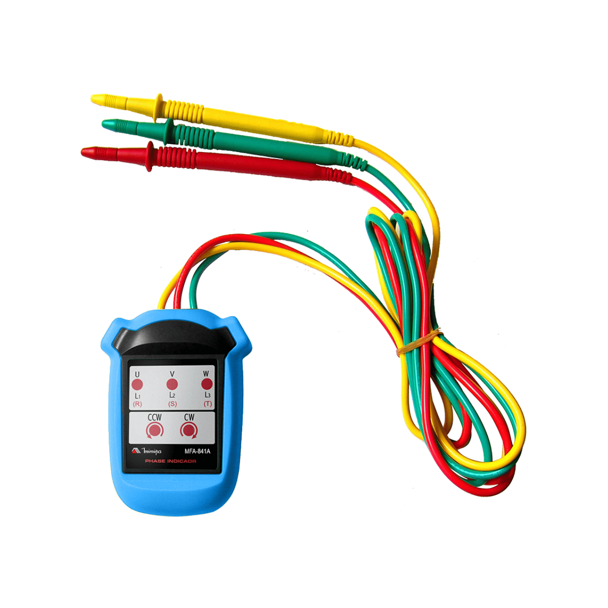 Fasímetro Trifásico Digital Minipa MFA-841A Indicador Sequência de Fase