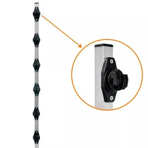 Conjunto Elétrica Industrial 50 Metros de Muro c/ Central PPA Wi-Fi Controlado Por Aplicativo